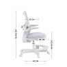 Children's desk chair Junior 5.7 Grey
