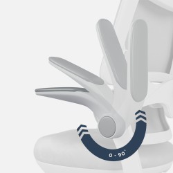 Fotel do biurka dla dziecka Junior 5.7 Grey