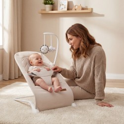 Baby rocking chair Moon 10 Beige