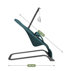 Baby rocking chair Moon 10 Green