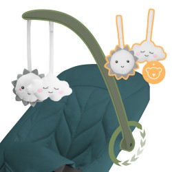 Baby rocking chair Moon 10 Green