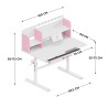 Children's desk Mark Adler Study 5.7 Pink