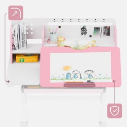 Children's desk Mark Adler Study 5.7 Pink