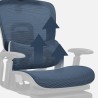 Ergonomic chair with footrest Expert 9.3 Black