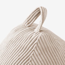 Corduroy bag pouf beige Comfy 1.0 Beige