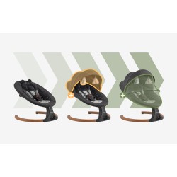 Electronic rocking chair Astrid 35 Graphite