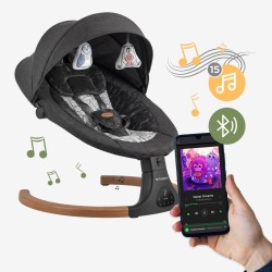 Electronic rocking chair Astrid 35 Graphite