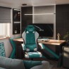 Velour gaming chair Force 2.7 Green