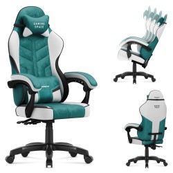 Fotel gamingowy welurowy Force 2.7 Green