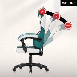 Velour gaming chair Force 2.7 Green