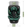 Fotelik samochodowy obrotowy Loom 35 Black Green
