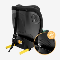 Rotating car seat Loom 35 Black Green