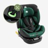 Fotelik samochodowy obrotowy Loom 35 Black Green