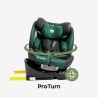 Fotelik samochodowy obrotowy Loom 35 Black Green