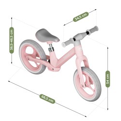 Rowerek biegowy Route 45 Pink
