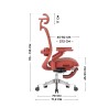 Leadpro swivel chair 8.7 Red