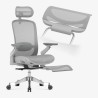 Leadpro 8.7 Grey swivel chair
