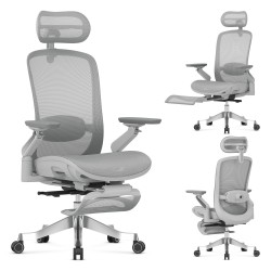 Leadpro 8.7 Grey swivel chair