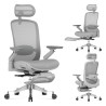 Leadpro 8.7 Grey swivel chair
