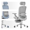 Leadpro 8.7 Grey swivel chair