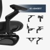 Leadpro 8.7 Black swivel chair