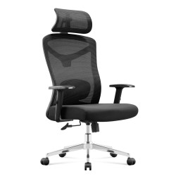 Ergonomiczny fotel biurowy Manager 2.6 Black