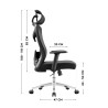 Ergonomic office chair Manager 2.6 Black