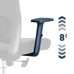 Ergonomic office chair Manager 2.6 Black