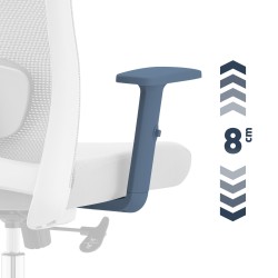 Ergonomiczny fotel biurowy Manager 2.6 Grey