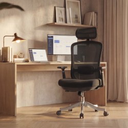 Office chair with massage Leadpro 6.0 Black