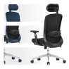 Office chair with massage Leadpro 6.0 Black