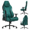 Fotel gamingowy zamszowy Force 8.3 Green