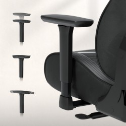 Fotel gamingowy zamszowy Force 8.3 Carbon Black