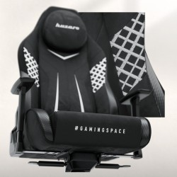 Fotel gamingowy zamszowy Force 8.3 Carbon Black