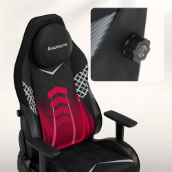 Fotel gamingowy zamszowy Force 8.3 Carbon Black
