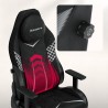 Fotel gamingowy zamszowy Force 8.3 Carbon Black