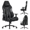 Fotel gamingowy zamszowy Force 8.3 Carbon Black
