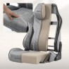 Fotel gamingowy zamszowy Force 8.3 Grey