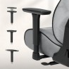 Fotel gamingowy zamszowy Force 8.3 Grey