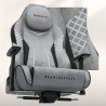 Fotel gamingowy zamszowy Force 8.3 Grey