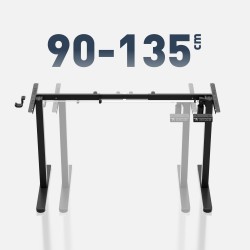 Electric desk frame Xeno 1.7 Black
