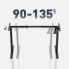 Electric Desk Rack Xeno 1.7 Black