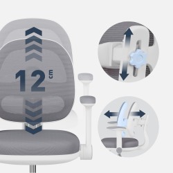 Children's chair Junior 3.6 Grey