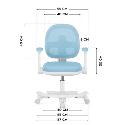 Fotel dziecięcy Junior 3.6 Blue
