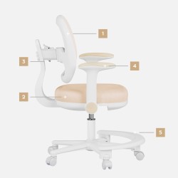 Children's chair Junior 3.6 Beige