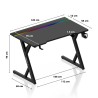 Biurko gamingowe Hero 2.4 RGB Black