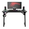 Gaming desk Hero 2.4 RGB Black
