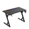 Hero 2.4 RGB Black gaming desk