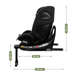 Fotelik samochodowy LOOM 45 Black