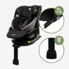 Fotelik samochodowy LOOM 45 Black